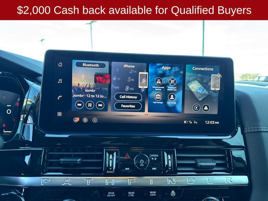 new 2026 Nissan Pathfinder car, priced at $45,996