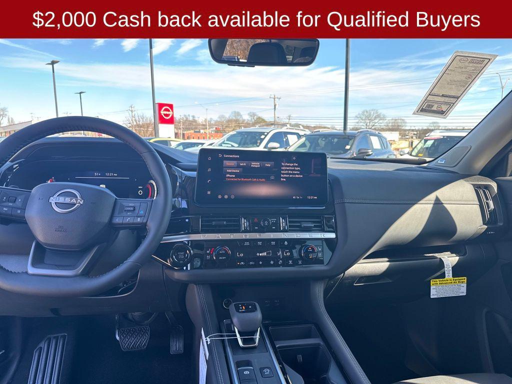 new 2026 Nissan Pathfinder car, priced at $47,347