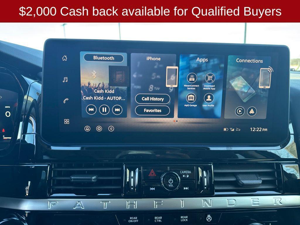 new 2026 Nissan Pathfinder car, priced at $47,347