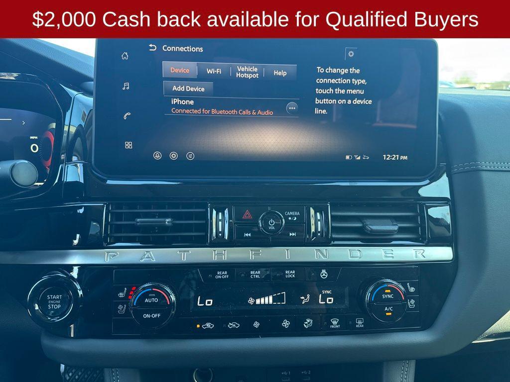 new 2026 Nissan Pathfinder car, priced at $47,347