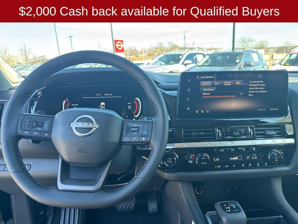 new 2026 Nissan Pathfinder car, priced at $47,347