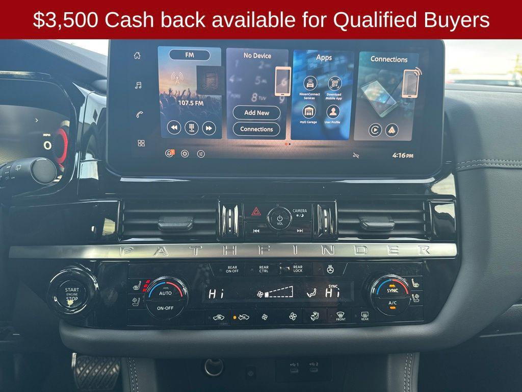 new 2026 Nissan Pathfinder car, priced at $47,147