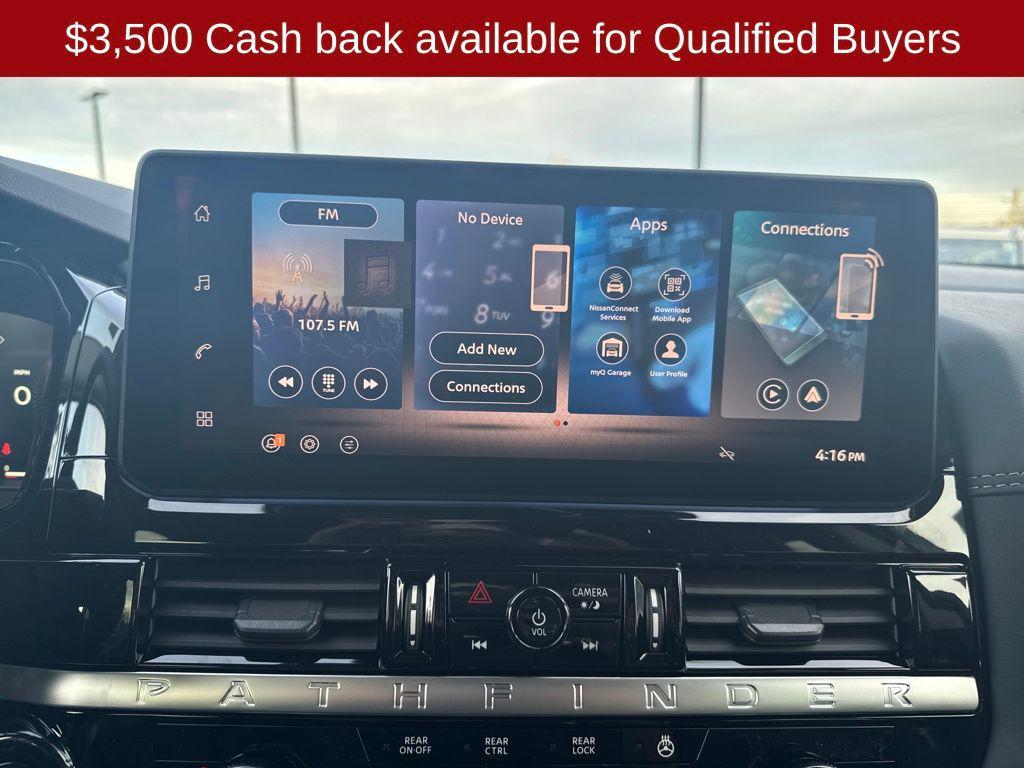 new 2026 Nissan Pathfinder car, priced at $47,147