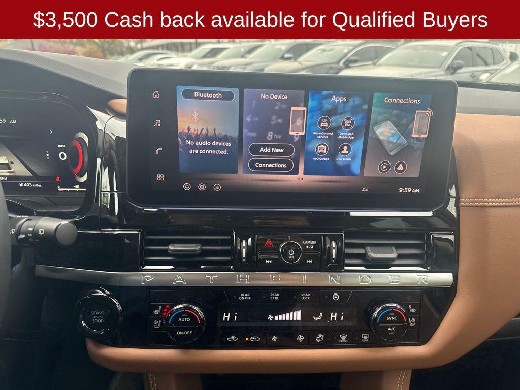 new 2026 Nissan Pathfinder car, priced at $46,913