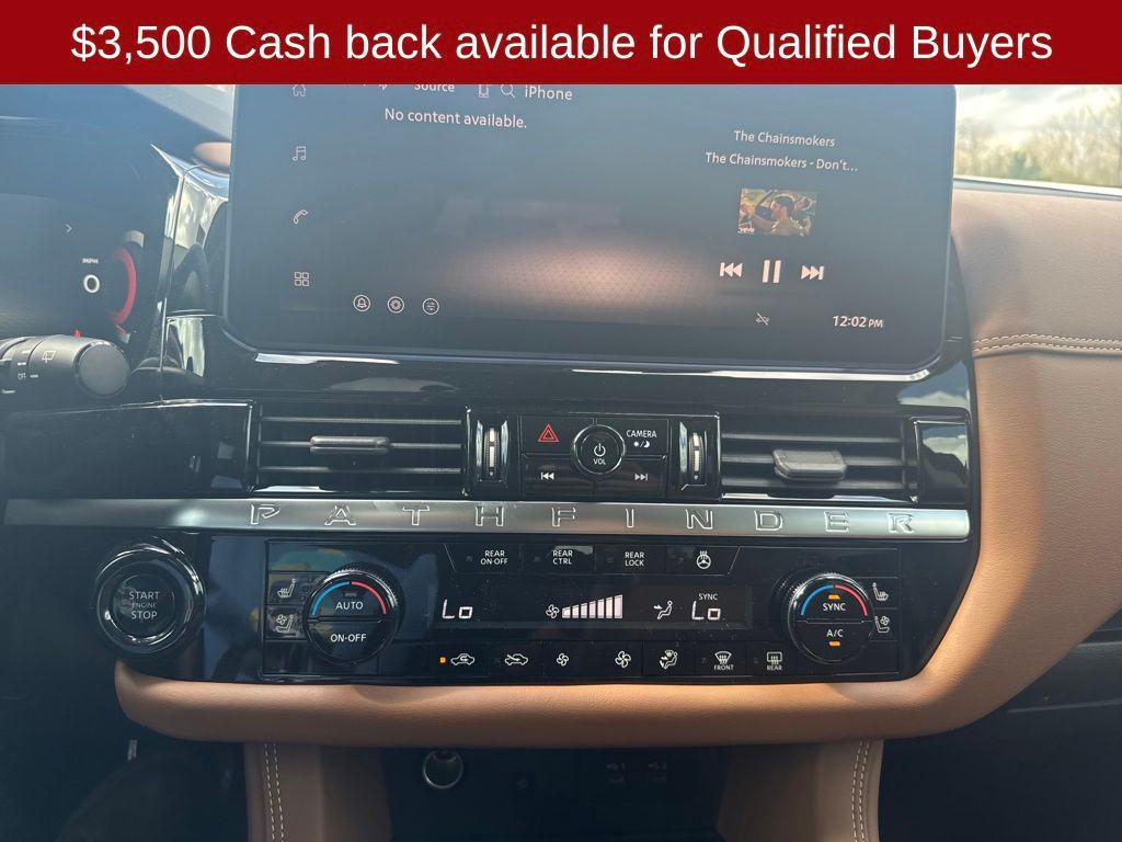 new 2026 Nissan Pathfinder car, priced at $47,227