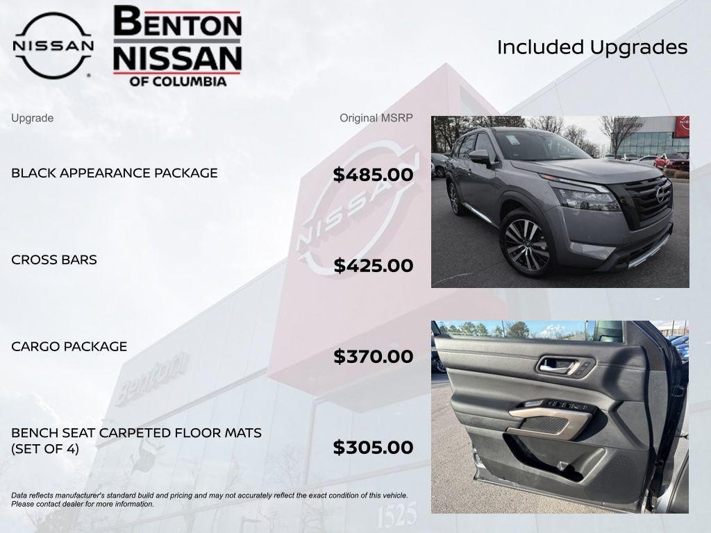 used 2025 Nissan Pathfinder car, priced at $43,279