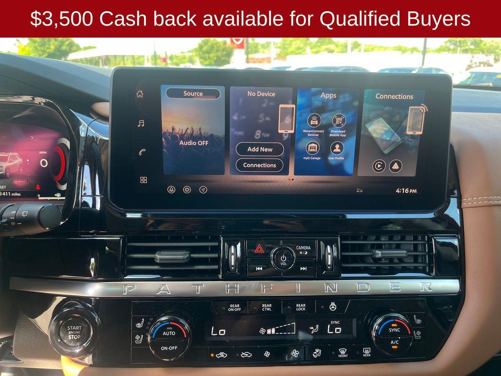 new 2026 Nissan Pathfinder car, priced at $47,687