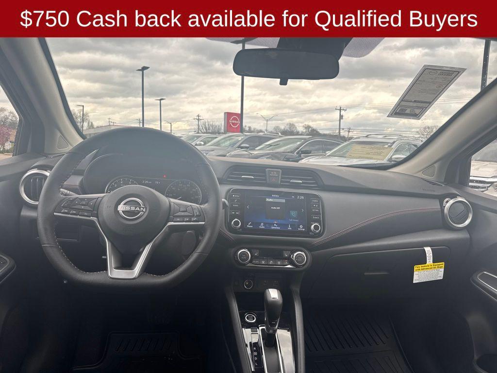 new 2025 Nissan Versa car, priced at $21,165