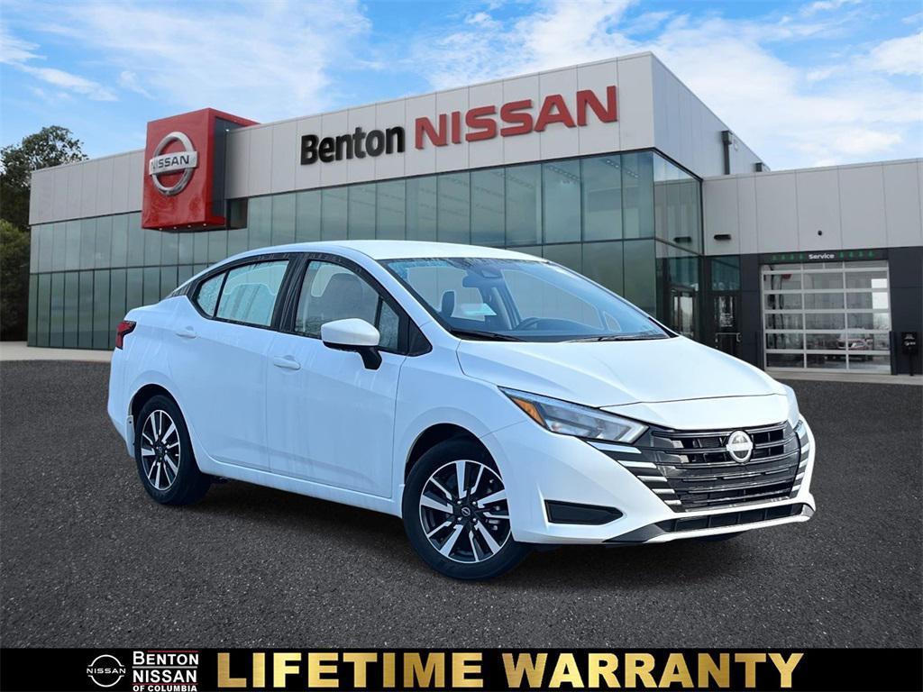 new 2025 Nissan Versa car, priced at $18,996