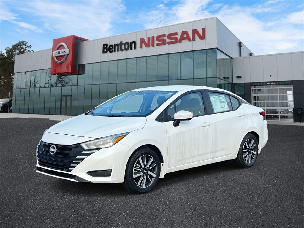 new 2025 Nissan Versa car, priced at $18,996
