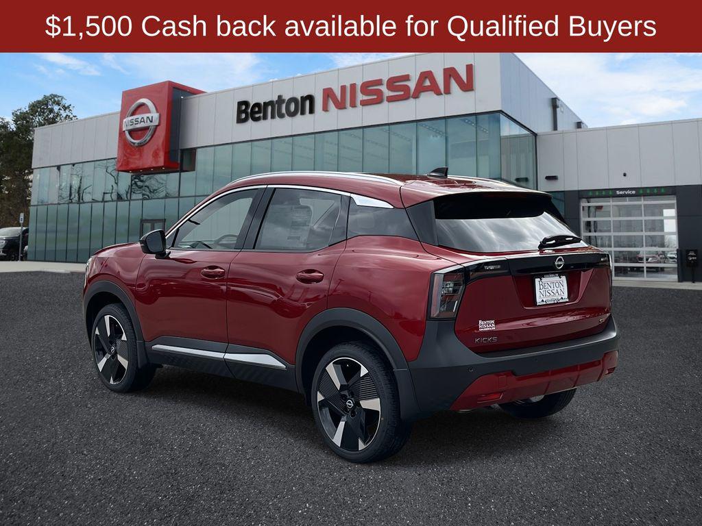new 2026 Nissan Kicks car, priced at $26,658