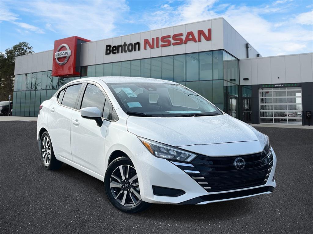 new 2025 Nissan Versa car, priced at $18,996