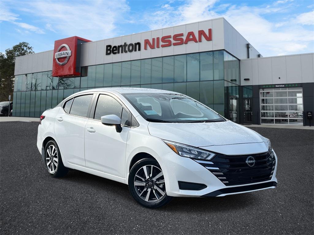 new 2025 Nissan Versa car, priced at $18,996