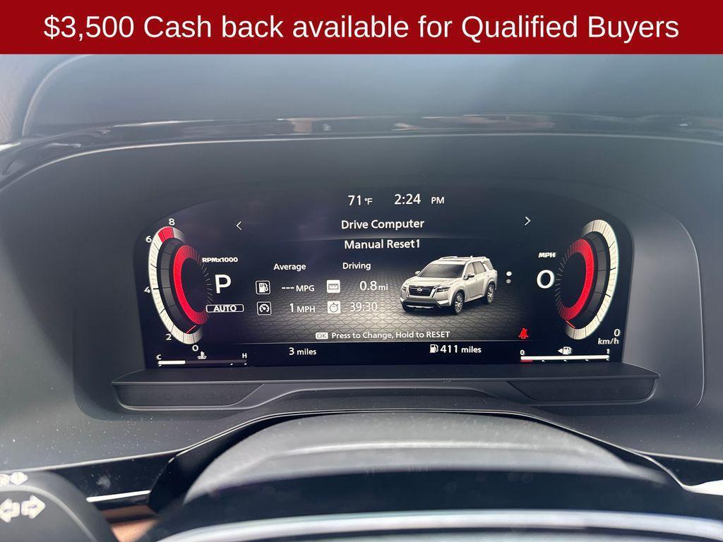 new 2026 Nissan Pathfinder car, priced at $46,877