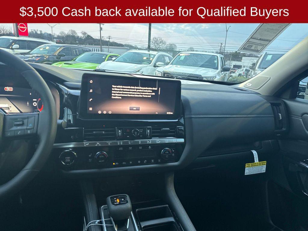 new 2026 Nissan Pathfinder car, priced at $47,638