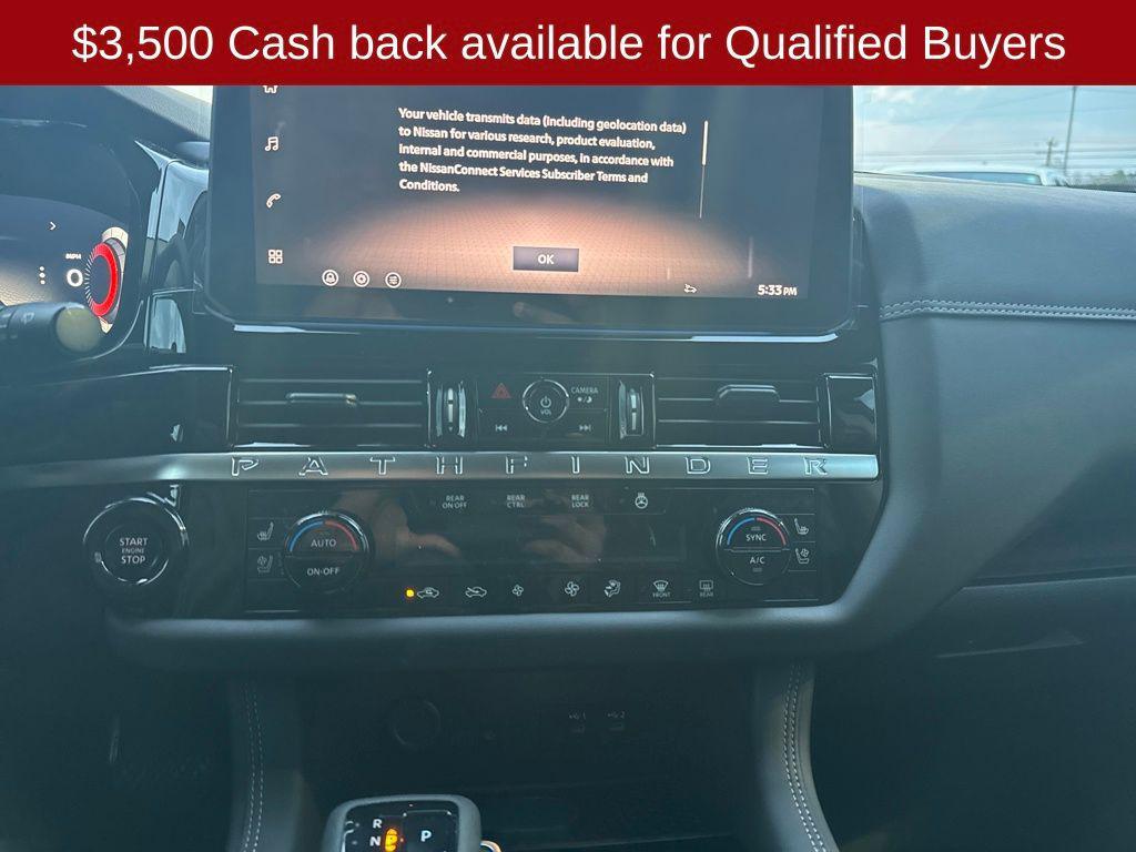 new 2026 Nissan Pathfinder car, priced at $47,638