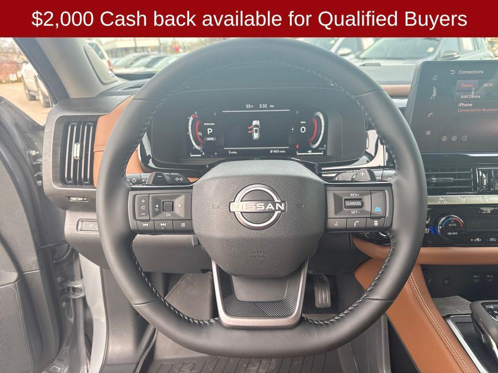 new 2026 Nissan Pathfinder car, priced at $48,238