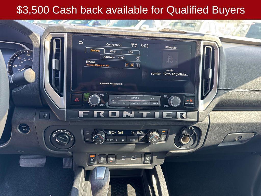 new 2026 Nissan Frontier car, priced at $38,198