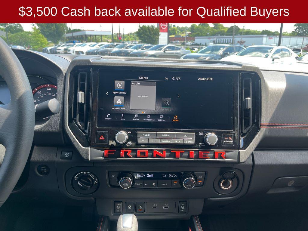 new 2026 Nissan Frontier car, priced at $40,055