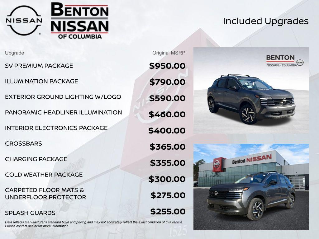 new 2026 Nissan Kicks car, priced at $24,096