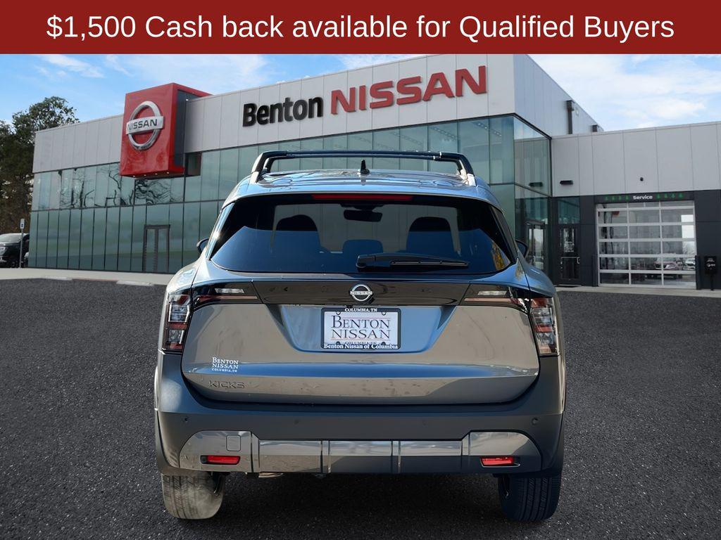 new 2026 Nissan Kicks car, priced at $24,096