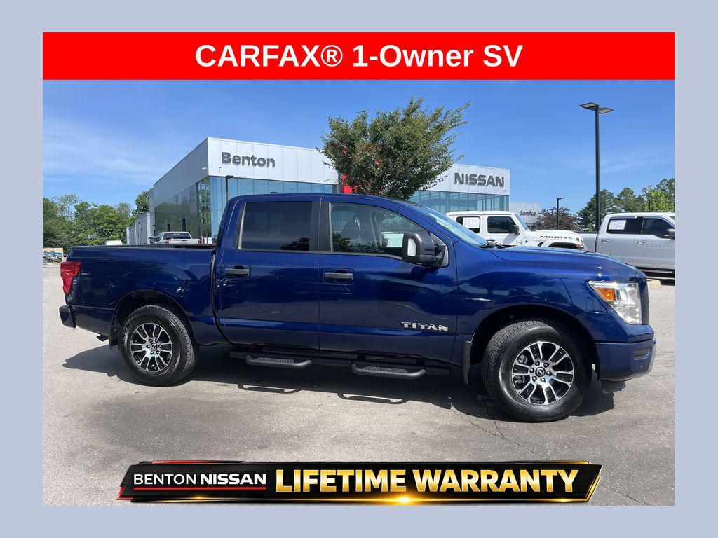 used 2024 Nissan Titan car, priced at $47,999