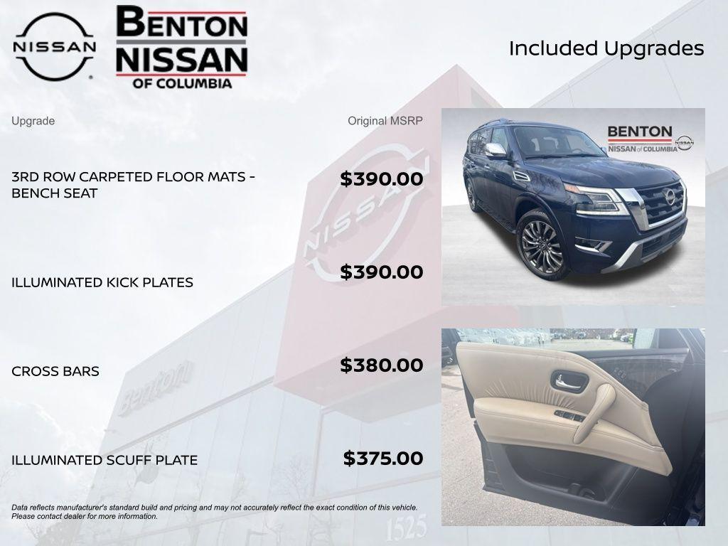 used 2023 Nissan Armada car, priced at $49,563