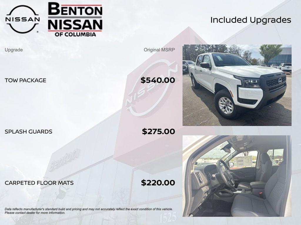 new 2026 Nissan Frontier car, priced at $34,962