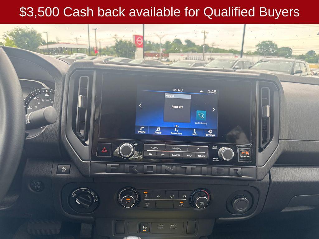 new 2026 Nissan Frontier car, priced at $34,121