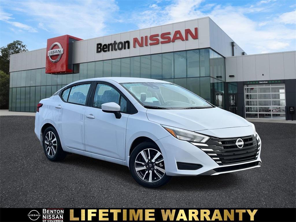 new 2025 Nissan Versa car, priced at $18,996