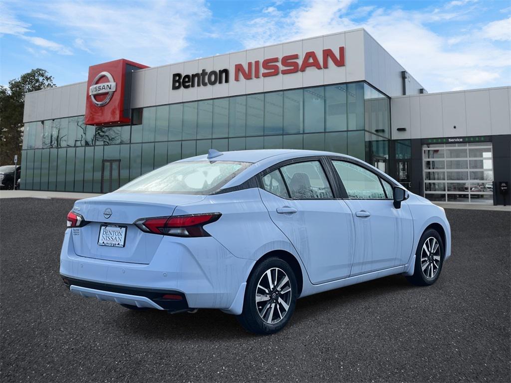 new 2025 Nissan Versa car, priced at $18,996