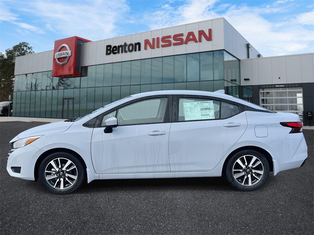new 2025 Nissan Versa car, priced at $18,996