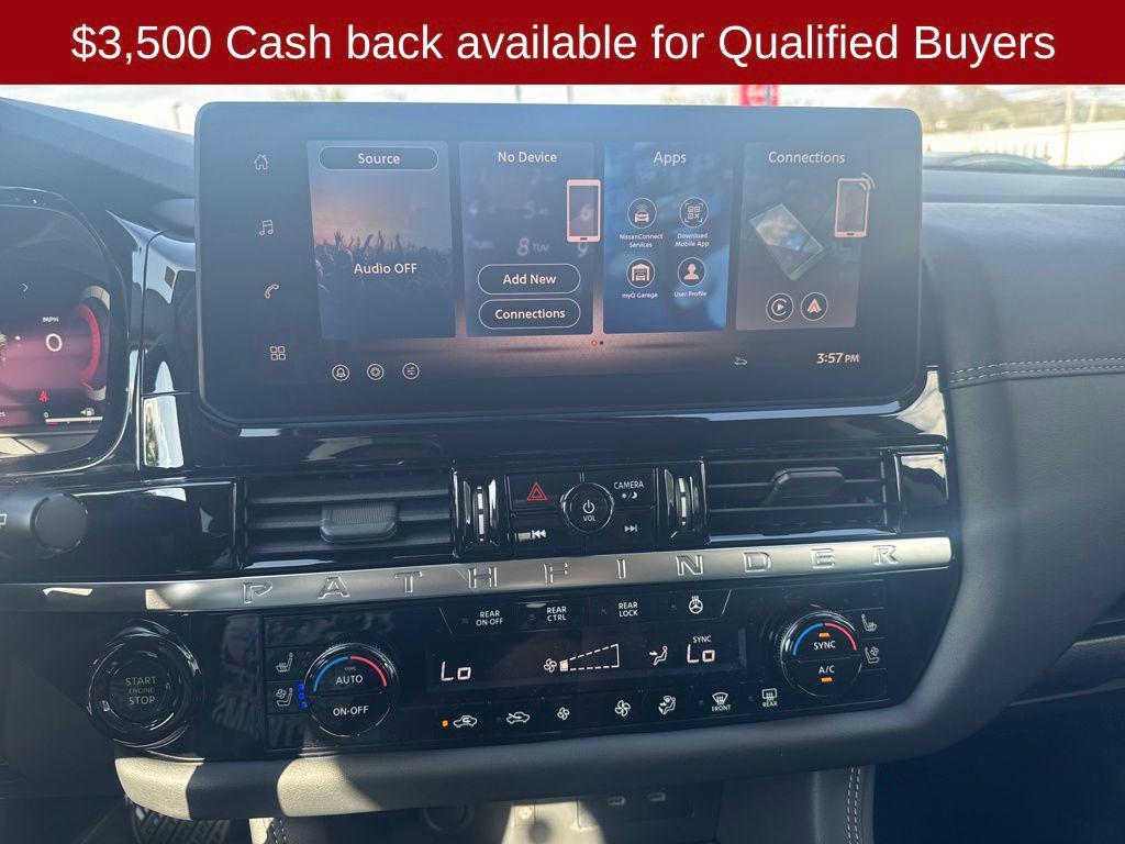 new 2026 Nissan Pathfinder car, priced at $47,343