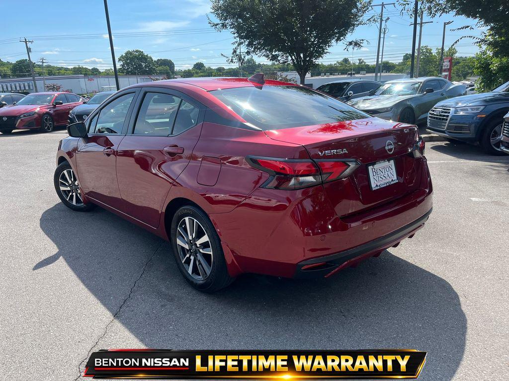 used 2025 Nissan Versa car, priced at $17,996
