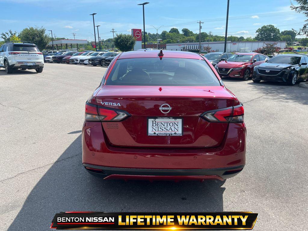 used 2025 Nissan Versa car, priced at $17,996