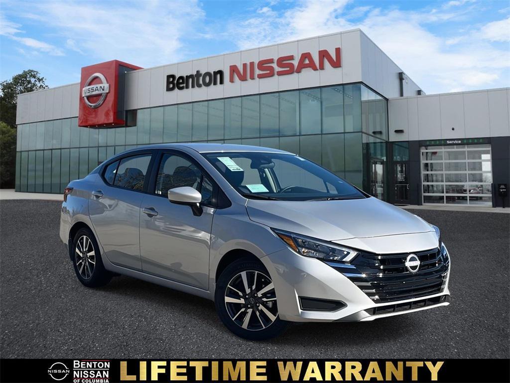new 2025 Nissan Versa car, priced at $17,996