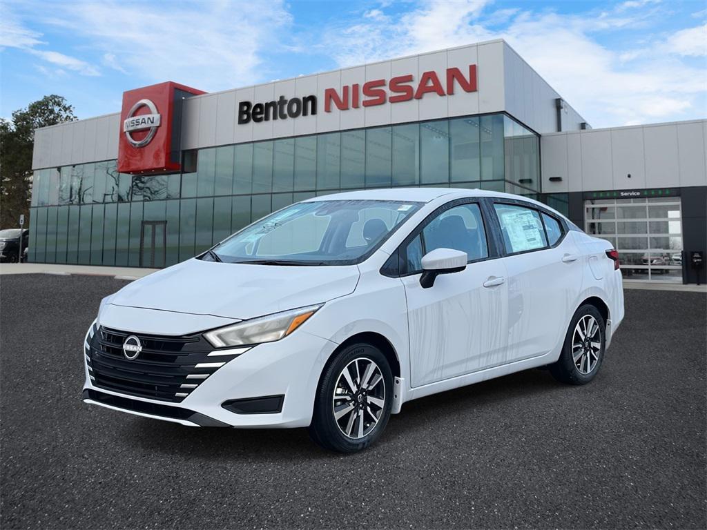 new 2025 Nissan Versa car, priced at $18,996