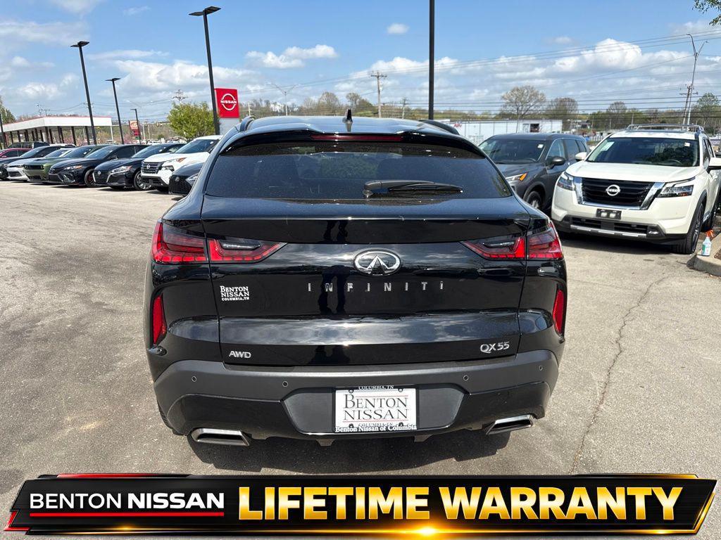 used 2025 INFINITI QX55 car, priced at $33,815