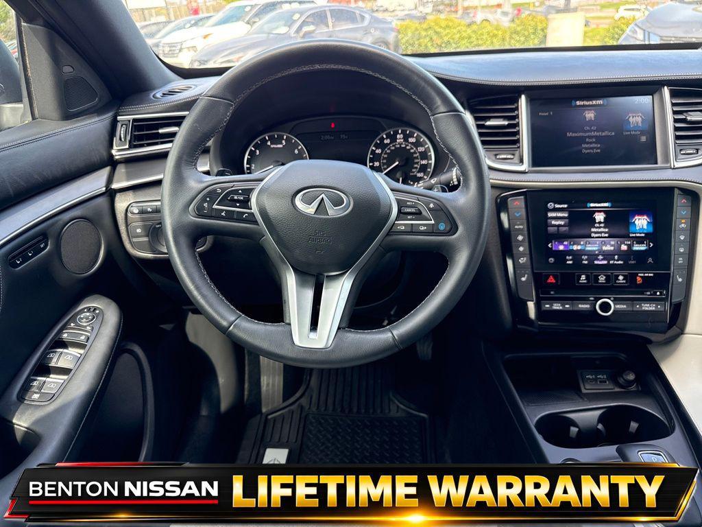 used 2025 INFINITI QX55 car, priced at $33,815