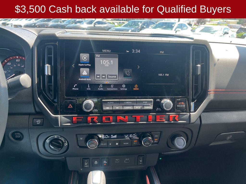 new 2026 Nissan Frontier car, priced at $40,055