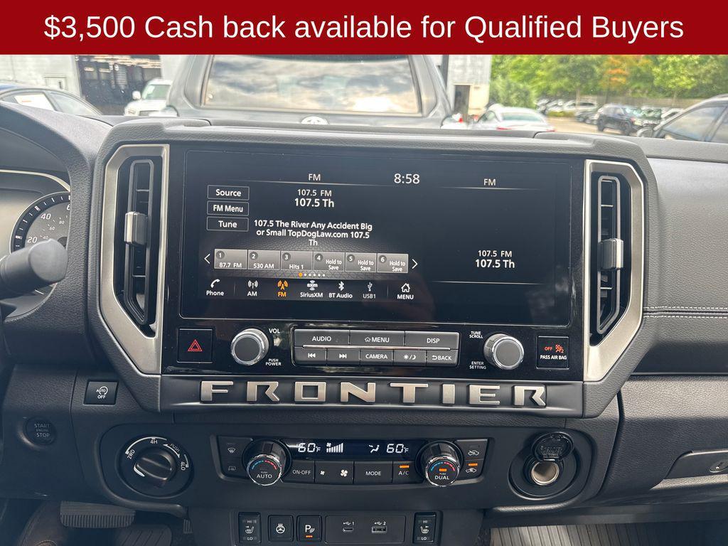 new 2026 Nissan Frontier car, priced at $38,334