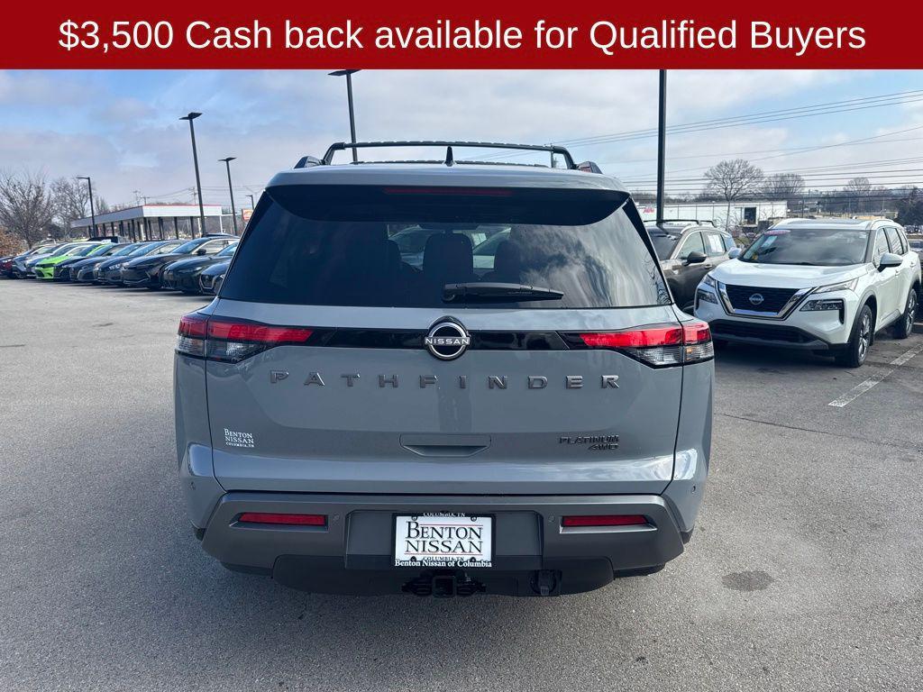new 2026 Nissan Pathfinder car, priced at $47,637