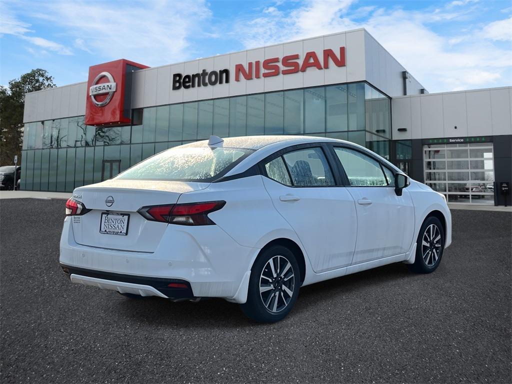 new 2025 Nissan Versa car, priced at $18,996