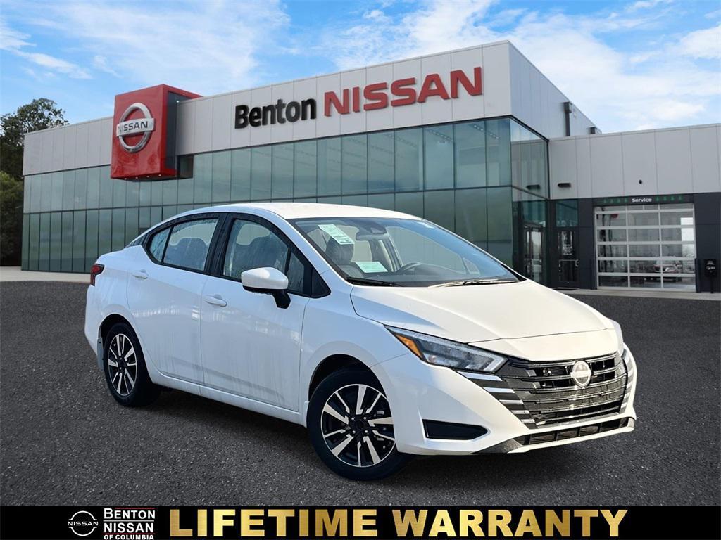 new 2025 Nissan Versa car, priced at $18,996