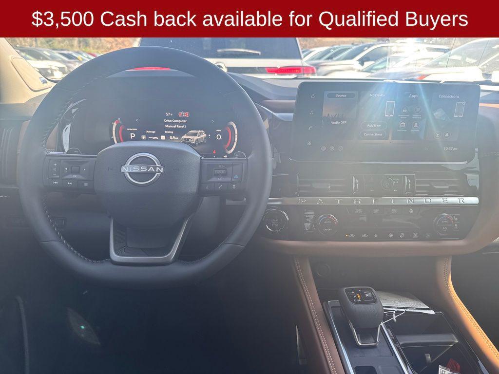 new 2026 Nissan Pathfinder car, priced at $47,687