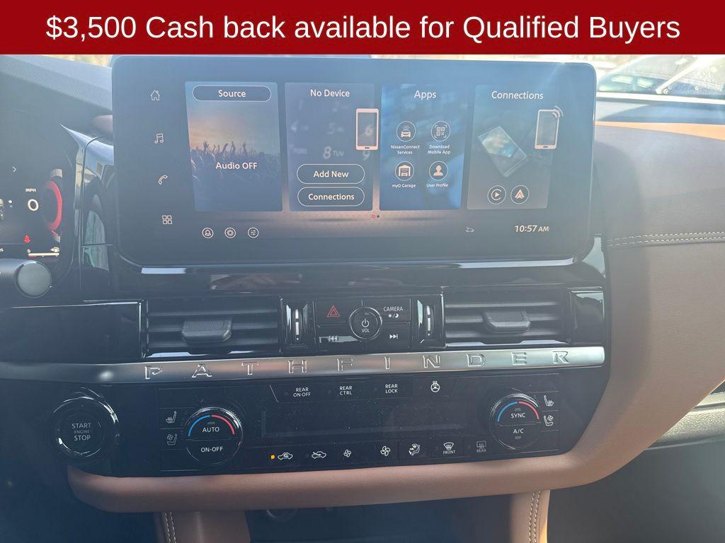 new 2026 Nissan Pathfinder car, priced at $47,687