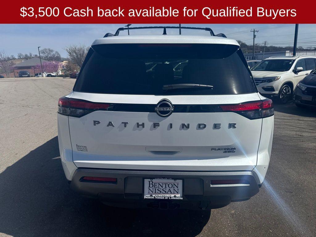 new 2026 Nissan Pathfinder car, priced at $47,687