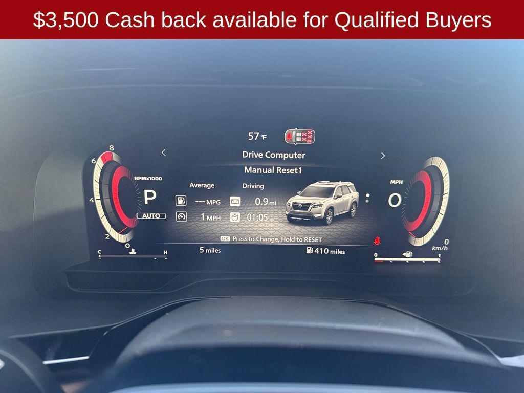 new 2026 Nissan Pathfinder car, priced at $47,687