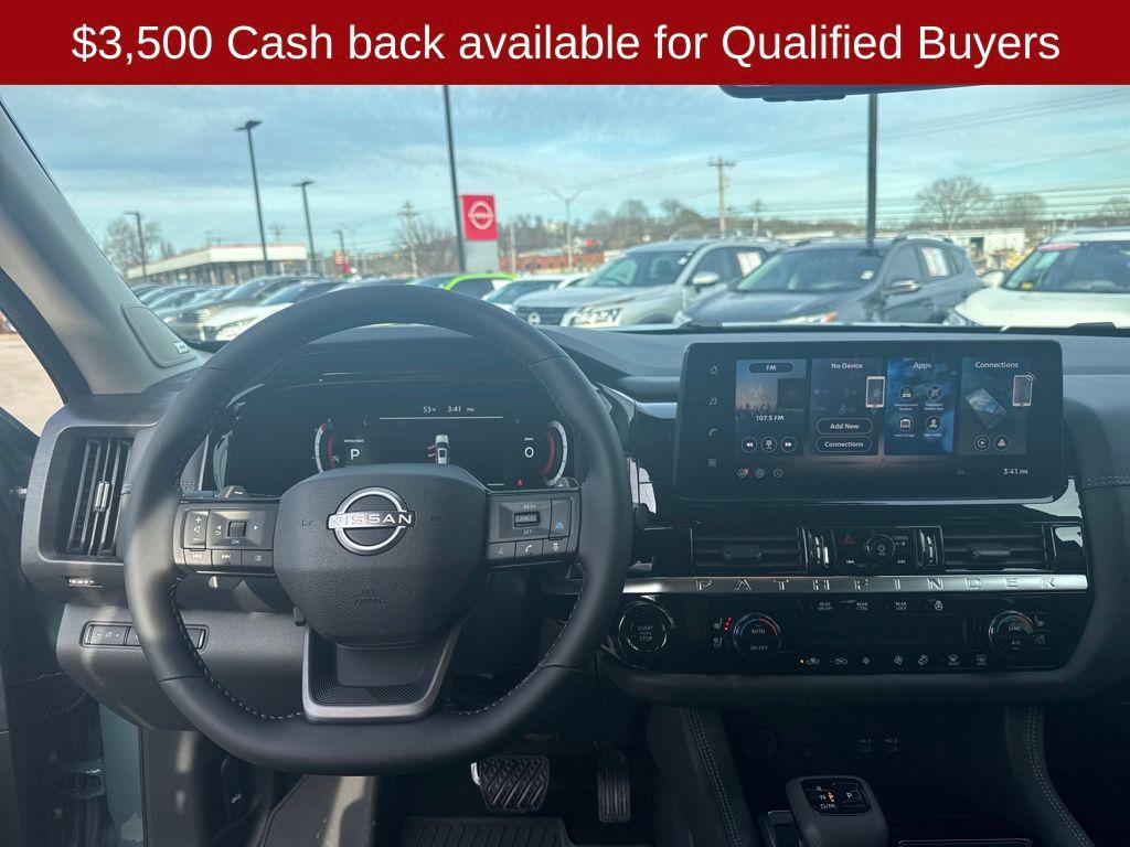 new 2026 Nissan Pathfinder car, priced at $47,147