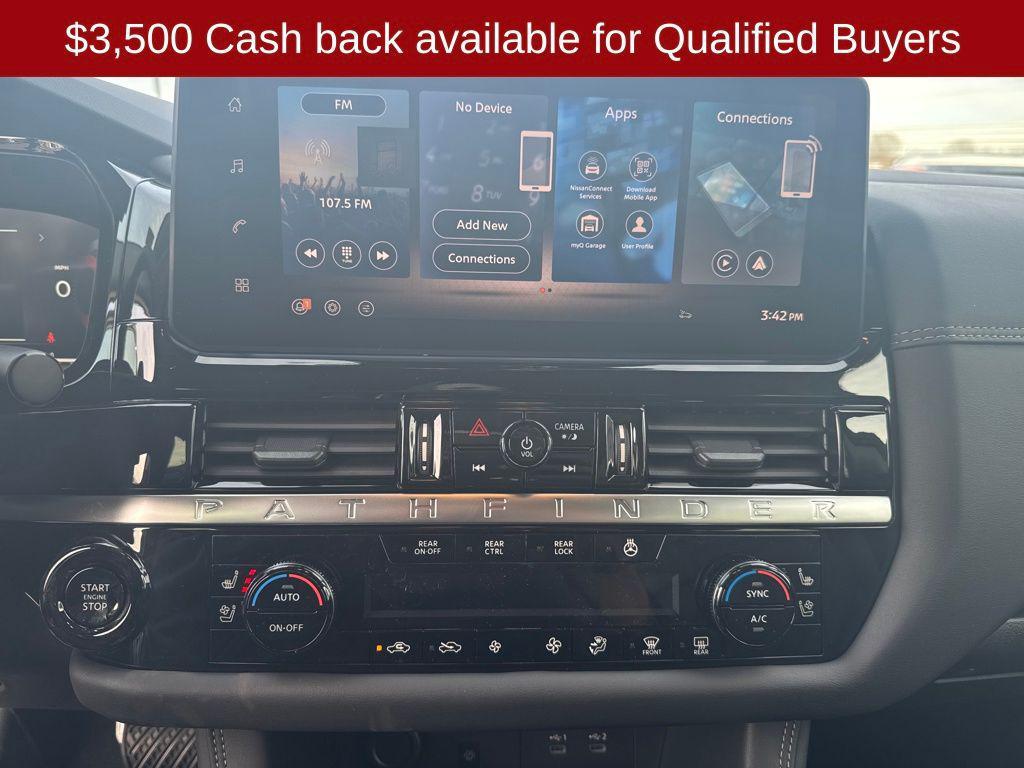 new 2026 Nissan Pathfinder car, priced at $47,147